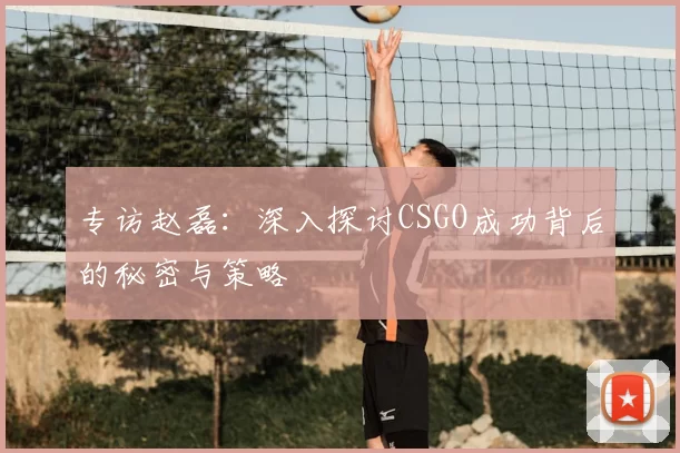 专访赵磊：深入探讨CSGO成功背后的秘密与策略