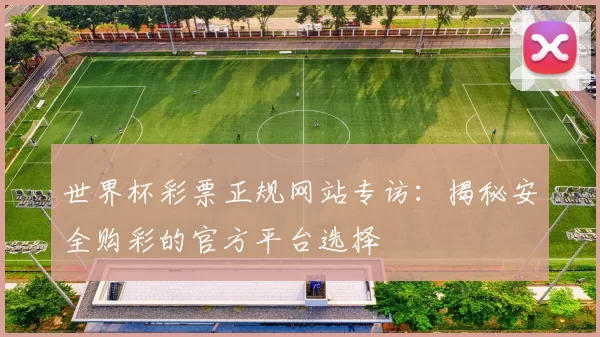 世界杯彩票正规网站专访：揭秘安全购彩的官方平台选择